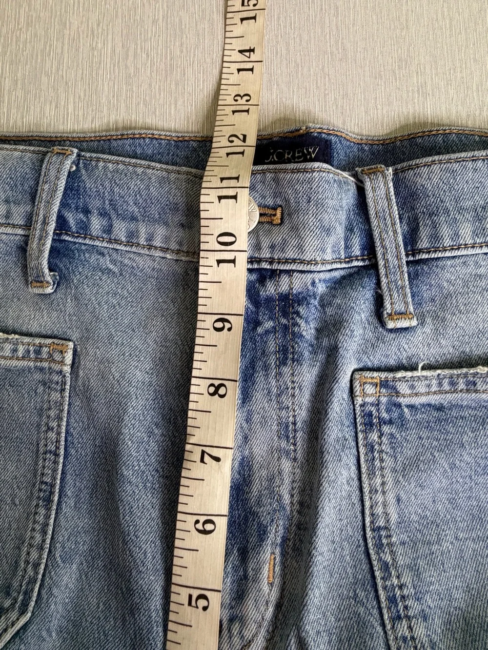 J. Crew Slim wide-leg patch-pocket jean in all-day stretch Size 31 Petite NWT